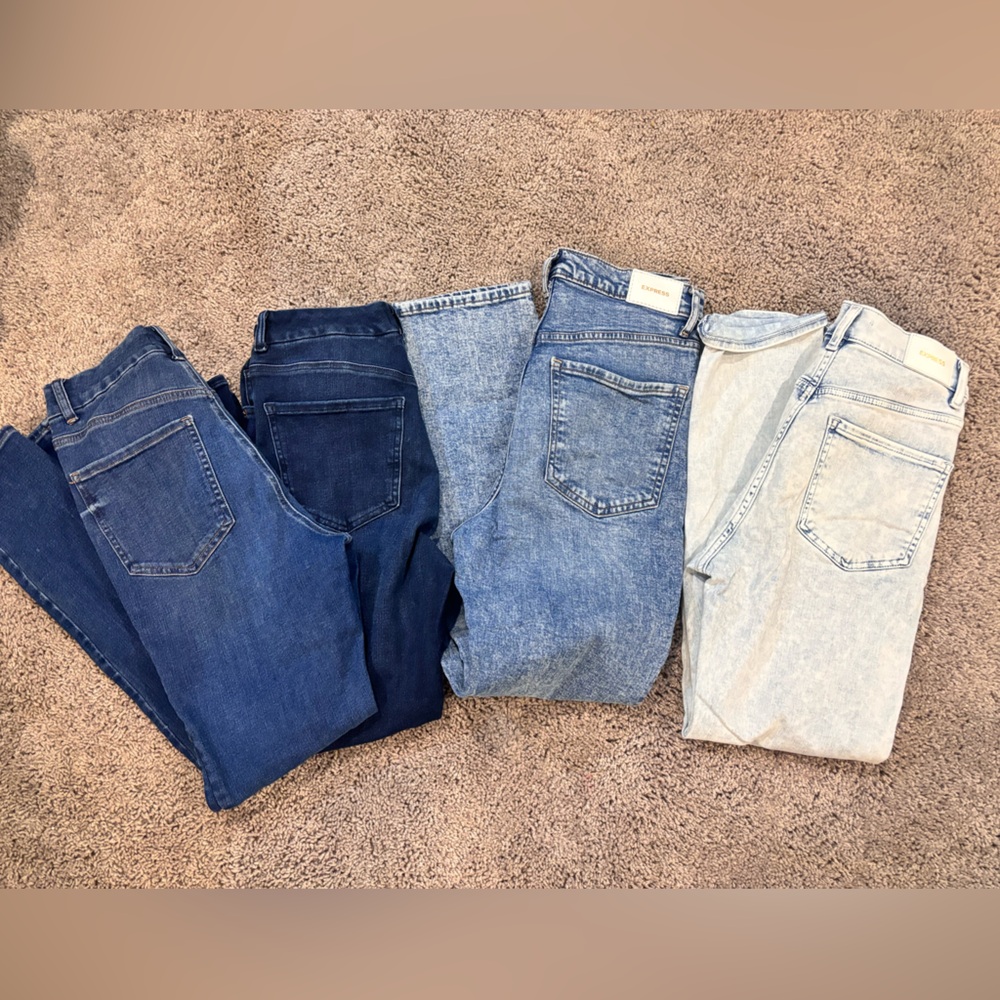 Express Jeans-4 pairs